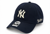 Boné New Era Dad Hat Azul Marinho e Branco