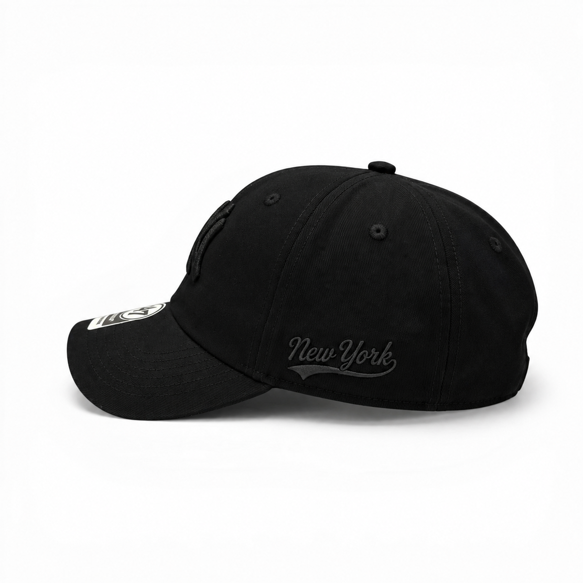 Boné New Era Dad Hat Preto e Preto