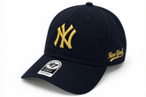 Boné New Era Dad Hat Preto e Dourado