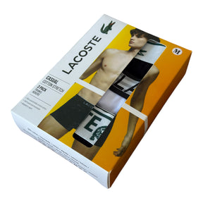 Kit 3 Cuecas Lacoste