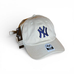 Boné New Era Dad Hat Bege e Azul