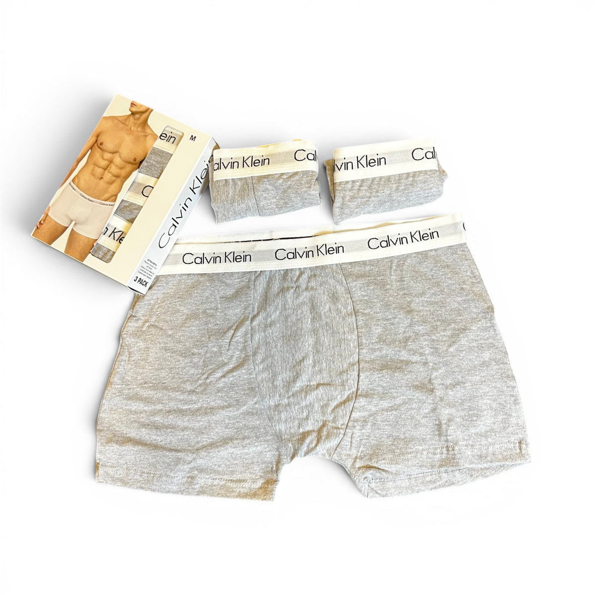 Kit 3 Cuecas Calvin Klein